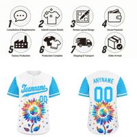 Pencetakan Sublimasi Kustom Seragam Tim OEM/ODM Jersey Baseball untuk Pria & Wanita BSBJ01-2606091-9