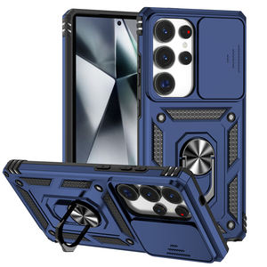 Étui de téléphone classique antichoc avec anneau de caméra coulissant, <span class=keywords><strong>support</strong></span> magnétique pour <span class=keywords><strong>voiture</strong></span>, pour <span class=keywords><strong>Samsung</strong></span> S25 Ultra S24 S23 A07 A17 A05 <span class=keywords><strong>S20</strong></span> - Product Image 1