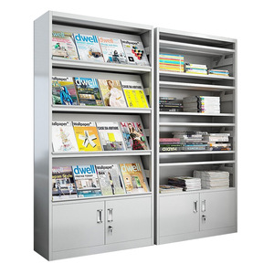 Estante para revistas Chongqing Zheng Guan de 1800x850x350mm, de acero, con gabinete, para uso en oficina y hogar. - Product Image 1