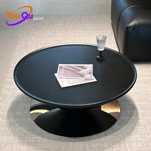 <span class=keywords><strong>Table</strong></span> <span class=keywords><strong>basse</strong></span> en fibre de verre de style minimaliste français, nouvelle conception suspendue, petit appartement, conique, élégante, extraordinaire, en forme de soucoupe volante - Product Image 2