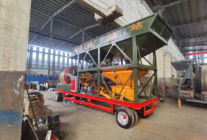 <span class=keywords><strong>HZS25</strong></span> tanaman kelelawar beton seluler 25m3, jalur produksi beton kecil dengan pompa, komponen inti mesin Motor - Product Image 3