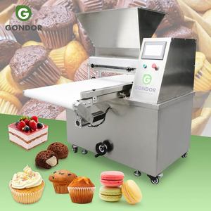 Machine industrielle compacte automatique de remplissage de pâte pour gâteaux, cupcakes et muffins, fabriquée en Chine - Product Image 1