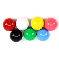 Bricolage pièces de rechange pour 35-45mm Arcade Joystick Ball Top Rose Jaune Bleu Vert Blanc Tête Ronde Arcade Crane Game Machine
