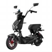 Yetişkinler İçin İki Tekerlekli Elektrikli Scooter Bisiklet Elektronik Su Geçirmez Lityum Pil Unisex Bluetooth Bağlantılı 48V 60V