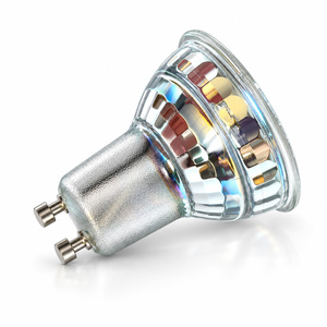 หลอดไฟ LED GU10 5W AC120V ตัวหลอดแก้ว แหล่งกำเนิดแสง SMD ปรับความสว่างได้ โคมไฟ LED สำหรับติดตั้งภายในอาคารแบบฝัง - Product Image 1