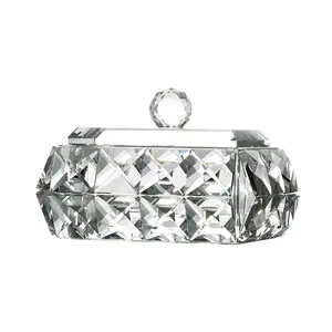 luxury jewelry box K5 crystal jewel glass box jewelry box