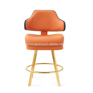 Silla de Casino de cuero de estilo <span class=keywords><strong>Las</strong></span> Vegas de lujo con respaldo cómodo diseño moderno duradero para el hogar <span class=keywords><strong>Bar</strong></span> uso en la sala de estar al aire libre - Product Image 2