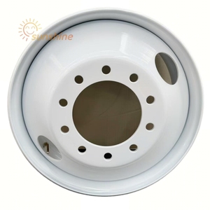<span class=keywords><strong>Rueda</strong></span> de Acero sin Cámara de 22.5x8.25 para Camión, Directo de Fábrica, Tamaño y Color Personalizados - Product Image 1