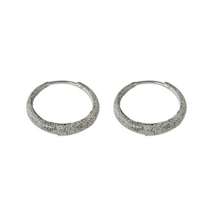 Boucles d'oreilles créoles en cuivre et laiton haut de gamme, élégantes et scintillantes, avec pierres naturelles, pour femme, comme un ciel étoilé plein d'étoiles - Product Image 5