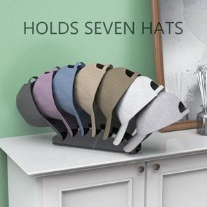 Soporte para <span class=keywords><strong>Gorras</strong></span> de Béisbol, Organizador de <span class=keywords><strong>Gorras</strong></span> de Béisbol para el Hogar, Exhibidor de <span class=keywords><strong>Gorras</strong></span> de Plástico, Móvil, Sin Instalación - Product Image 2