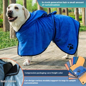 Secador de microfibra para mascotas, de secado rápido Toalla de baño, respetuoso con el medio ambiente, secador de algodón con logotipo personalizado para mascotas para gatos y perros <span class=keywords><strong>Te</strong></span> <span class=keywords><strong>Mu</strong></span> - Product Image 6