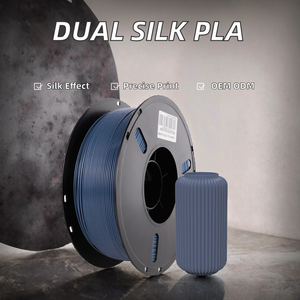 Premium PLA Silk Dual Color 3D <b>Printer</b> Filament 1.75mm 1kg 200C Support OEM ODM Service - Product Image 2