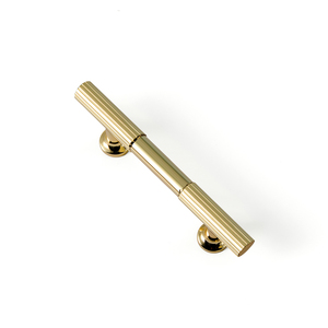 Goo-ki 9596 vàng sáng Tủ phần cứng Set <span class=keywords><strong>knobs</strong></span> và kéo cho nhà bếp tùy chỉnh ngăn kéo dầu cọ xát đồng/Đen bán buôn - Product Image 1