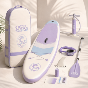Planche de SUP gonflable OEM, ensemble promotionnel 10'6'', logo personnalisé, vente en gros directe usine - Product Image 1