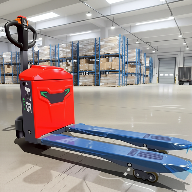 HELI 1500kg 2000kg Electric Pallet Truck Lithium Battery Power Pallet Truck 1.5Ton 2Ton Pallet Stacker Electric for Warehouse