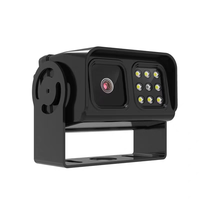 Caméra de recul et avant A&S AHD 1080P/960P/720P IP67 étanche avec vision nocturne et IR 10m pour bus et camion (12-24V)