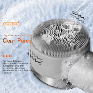 2026 New Mode Factory Wholesale Portable IPX6 Waterproof Silicon <b>Facial</b> <b>Cleansing</b> <b>Brush</b> USB Rechargeable Household Skincare - Product Image 3