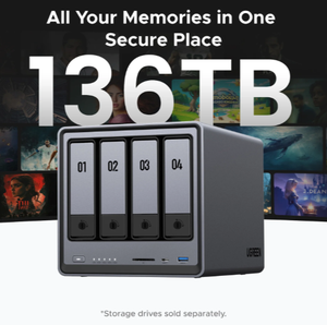 Marca Original Nuevo UG <span class=keywords><strong>REEN</strong></span> DXP4800 4-Bay NAS, 1ntel N100 en stock Precio de fábrica - Product Image 3
