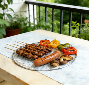 Premium Quality Disposable Bbq Grill <b>Grid</b> Screen Barbecue Net Bbq Mesh Mesh Grill Korean Bbq - Product Image 2