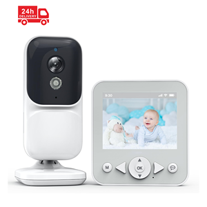 Baby Monitor No WiFi Belt Clip Design 2.8 Screen 2-Way Audio 1080P HD Rechargeable Battery <b>Night</b> <b>Vision</b> Monitoring - Product Image 1