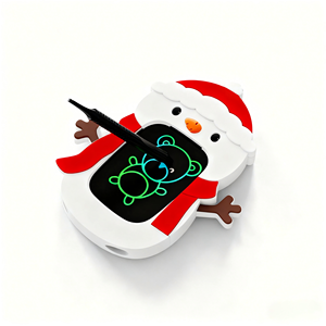 Tableau d'écriture et de <span class=keywords><strong>dessin</strong></span> en silicone pour enfants - Design de <span class=keywords><strong>dessin</strong></span> animé, jouets de <span class=keywords><strong>dessin</strong></span> unisexes, ensemble de 4,5 pouces Globion - Product Image 5