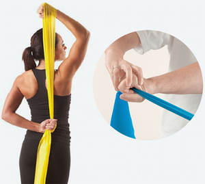 Latex Yoga Stretch Long Exercice Bandes de résistance plates <span class=keywords><strong>Bande</strong></span> élastique <span class=keywords><strong>Thera</strong></span> personnalisée - Product Image 4