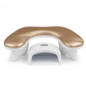 2024 New Design Manicure Butterfly Shape Solid Wood Nail Arm Rest Cushion Hand Pillow For Nail Salon