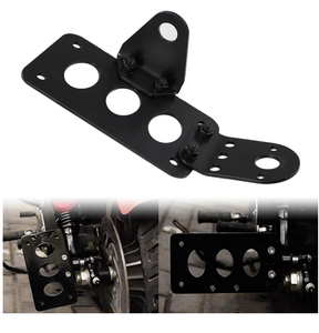 Soporte de Matrícula Lateral de Aluminio de Alta Calidad para Motocicleta, Marco de Luz Trasera para Touring XL <span class=keywords><strong>883</strong></span> <span class=keywords><strong>Chopper</strong></span> HCMOTORKU - Product Image 6