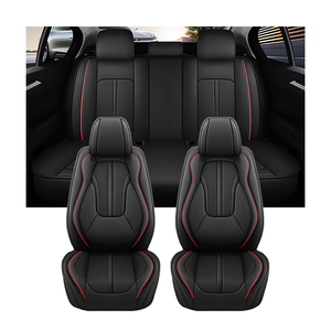 Xiangta Luxury Nappa PU Fundas de asiento de coche de cuero Protector impermeable de alta calidad Juego completo para la mayoría de los coches Sienna <span class=keywords><strong>Escape</strong></span> Fiesta - Product Image 1