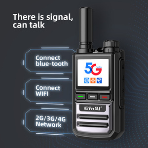 Binqi BQ-220EU 4 gam LTE cho PoC đài phát thanh <span class=keywords><strong>Dual</strong></span> <span class=keywords><strong>Sim</strong></span> thẻ <span class=keywords><strong>Dual</strong></span> Standby GPS biểu tượng tùy chỉnh dài khoảng cách 5000km cầm tay Walkie Talkie - Product Image 3