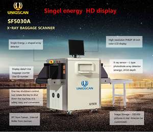 Máquina de paquetería de rayos X DE SEGURIDAD Escáner DE EQUIPAJE DE RAYOS X de energía única 5030 para sistema de inspección de paquetes - Product Image 6