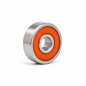Roulement de moulinet de pêche SMR74-2OS en acier inoxydable avec joint en caoutchouc orange 4x7x3mm - Product Image 5