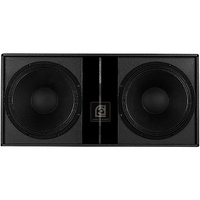 SUB 8008-AS Caisson de basses actif professionnel double 18 pouces en néodyme 4400W de puissance crête, son surround, groupe live, DJ, club