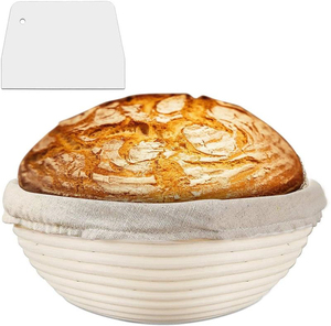 Cesta de Mimbre Premium para Fermentación de Pan, 18*9 cm, Cesta Artesanal Natural para Fermentación - Product Image 6