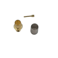 Conector RF 5D-FB para material de latón de mamparo hembra SMA para un rendimiento óptimo-Producto de conectores