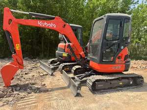 Usado Kubota U27 Mini 2,7 Ton Excavadora sobre orugas Kubota U27 excavadora barata en buenas condiciones con EPA - Product Image 2