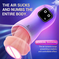 Jouet sexuel pour hommes adultes, Masturbateur masculin, Entraîneur de pénis, Godet de masturbation à ventouse, Machine à texture de simulation vaginale