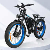Vélo électrique tout-terrain à gros pneus, 3000W, double moteur, 52V 32Ah, haute puissance, disponible en stock aux États-Unis, en Europe et au Canada