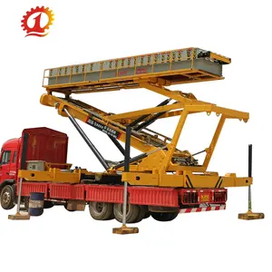 mobile hydraulic lifter machine hydraulic lifting platform for transporting the tile press