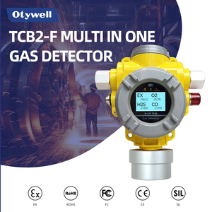 Détecteur de <span class=keywords><strong>gaz</strong></span> industriel IP66 fixe, moniteur 4 <span class=keywords><strong>gaz</strong></span> avec alarme lumineuse pour <span class=keywords><strong>gaz</strong></span> toxiques et combustibles (CO, O2) - Product Image 4