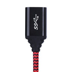 Lung Kay <b>Usb</b> 3.0 Data <b>Cable</b> Nylon Braided Extension For Computer External Hard Drive - Product Image 4