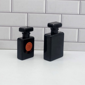 Wholesale Luxury '<strong>Purfume</strong> <strong>Bottles</strong> Unique Square Glass Crystal 100Ml 50Ml Perfume <strong>Bottles</strong> Manufacture - Product Image 5