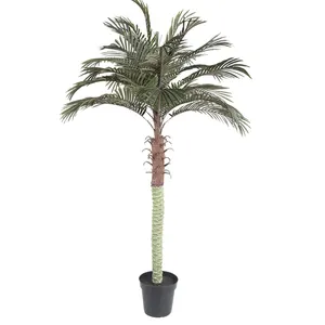 Offre Spéciale près nature d'arbre en plastique pour la décoration extérieure d'intérieur coco pour la maison jardin palmier artificiel