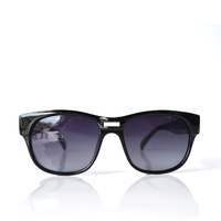 Lunettes de soleil polarisées de haute qualité, forme carrée punk, épaisses, en acétate, lunettes de soleil de créateur pour femmes et hommes, lunettes de soleil de marque