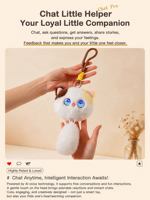 Poupée interactive intelligente Neopals Cat Fairy AI Companion, jouet en peluche en polyester, conversation vocale, pour les enfants de 2 à 14 ans, apprentissage éducatif