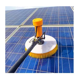 Single Head Electric Photovoltaic Panel Cleaning Solar Brush Water Saving And Maintenance Solar Panel Cleaning Brush