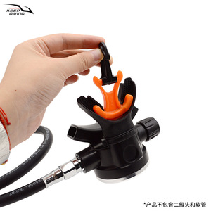 Gancho de plástico ligero para regulador secundario de equipo de buceo, accesorios de natación y buceo para uso en exteriores - Product Image 4