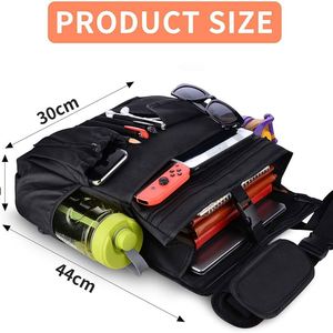 Sac de rangement pour siège avant de voiture le plus vendu avec sangle de suspension pour ordinateur portable, organisateur de voiture portable, sac à dos - Product Image 3