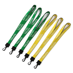 Good Quality Neoprene <b>Lanyards</b> Durable Waterproof Thermal Transfer Printed <b>Polyester</b> Neck Straps <b>Lanyard</b> for Phone ID Card - Product Image 1