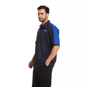 Tự động nhà máy ngành công nghiệp nhân viên làm việc mặc Xe Sửa chữa quần áo cơ khí Áo sơ mi - Product Image 4